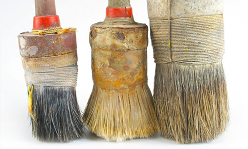 Bild von 3 Pinseln